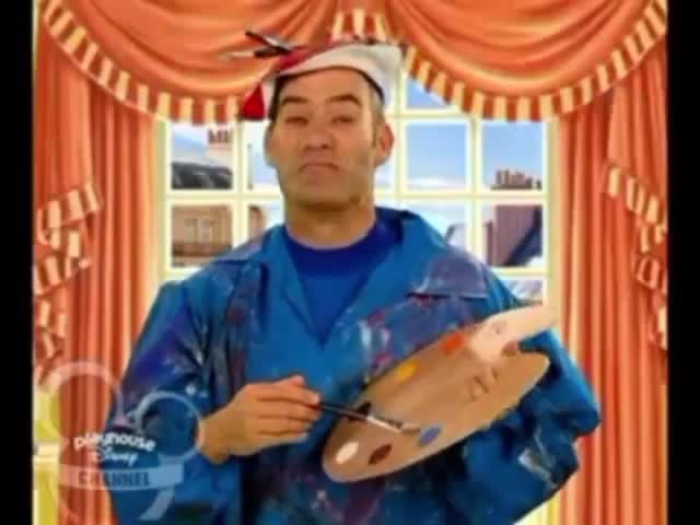 Wiggle y aprende - Murray y jeff pintando un cuadro circo